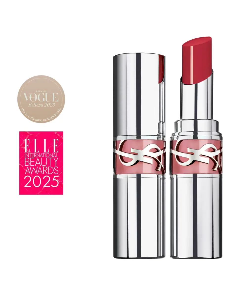 Помада для губ с эффектом влажного блеска Loveshine Yves Saint Laurent, 208 Pink Kiss — фото 2