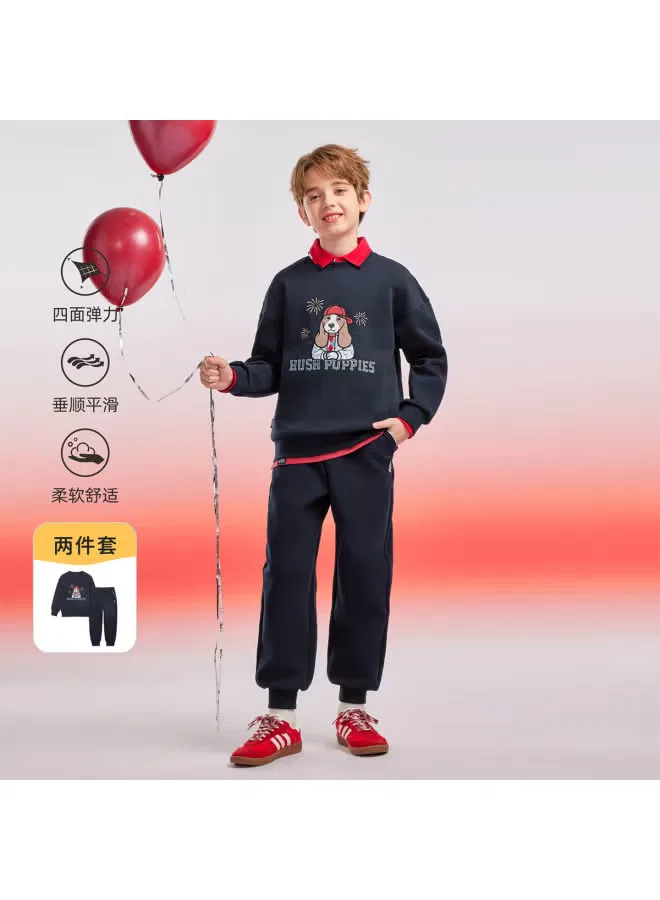 Комплект с длинным рукавом худи и штаны Holiday series Hush Puppies — фото 3