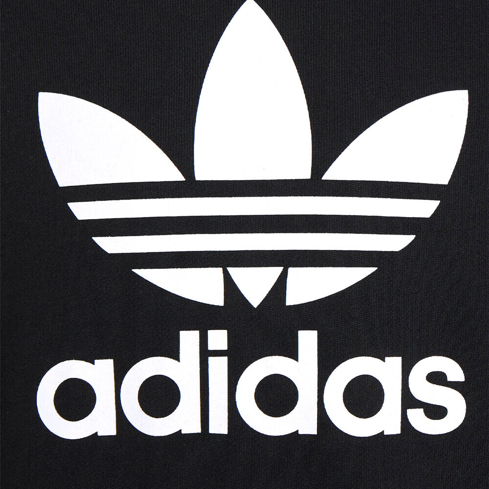 Свитшот Adidas Originals TREFOIL CREW UNISEX, чёрный — фото 3