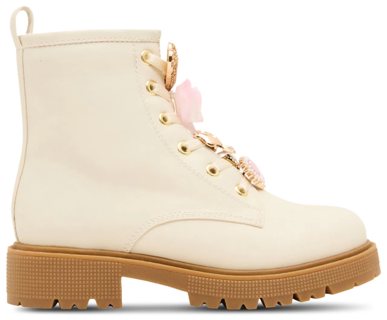 Детские ботинки для девочек с принтом JCharms Steve Madden, Bone