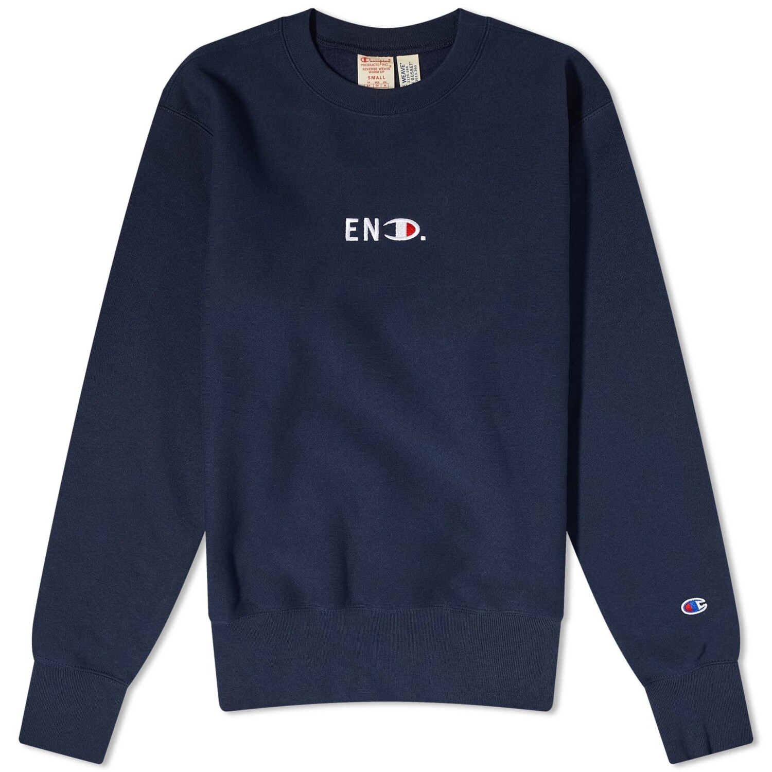 

Свитшот END. х Champion Reverse Weave Crew, темно-синий
