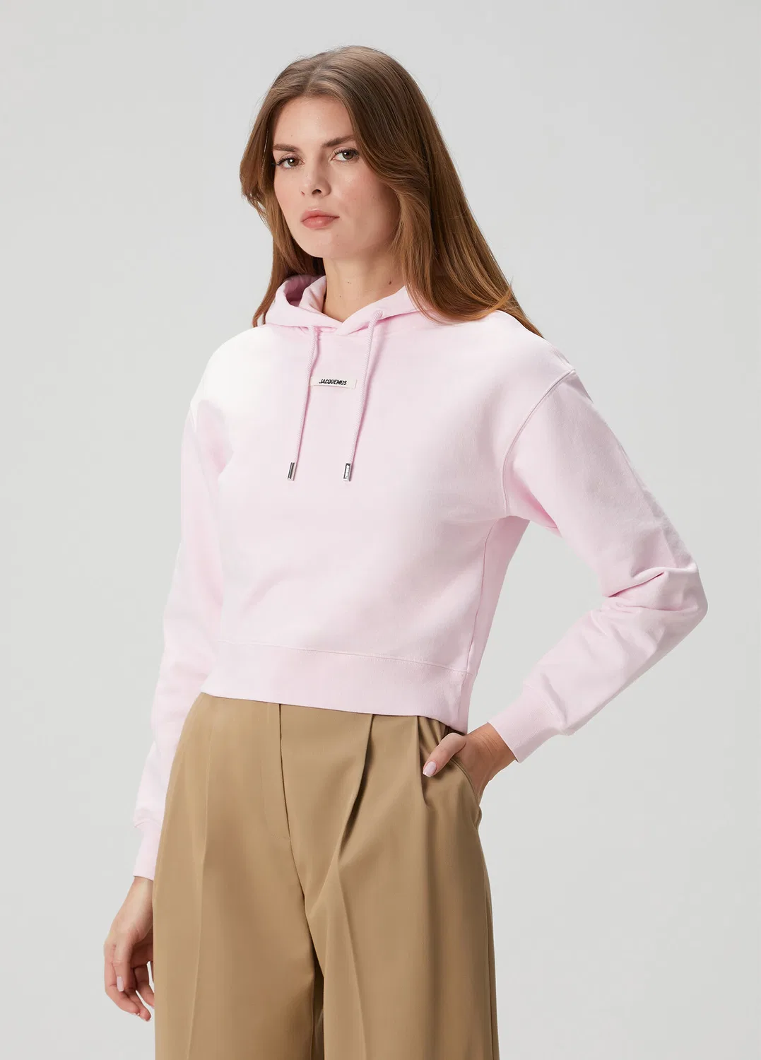 Свитшот Jacquemus, розовый — фото 3