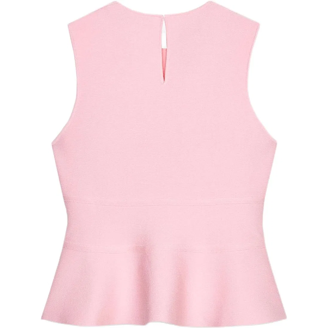 Женский топ без рукавов с круглым вырезом Pink ZARA, Розовый — фото 3