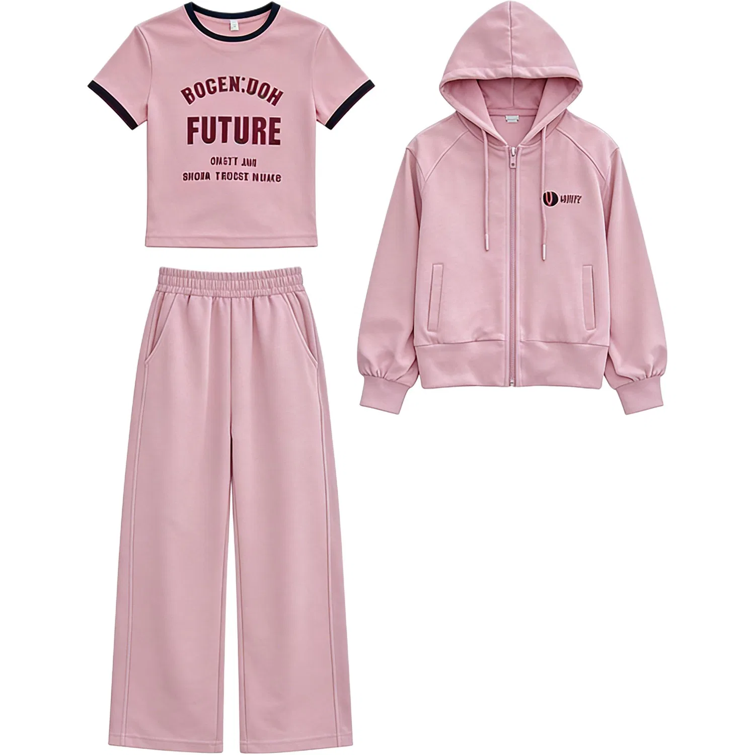 Детский спортивный комплект с принтом Kids Casual Sportswear YALU