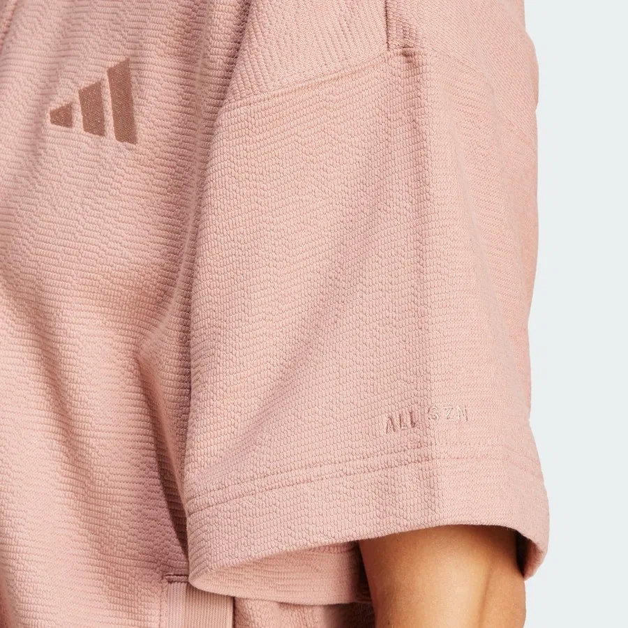 Кофта с длинным рукавом All SZN Cloud Jersey adidas, Оранжевый — фото 4