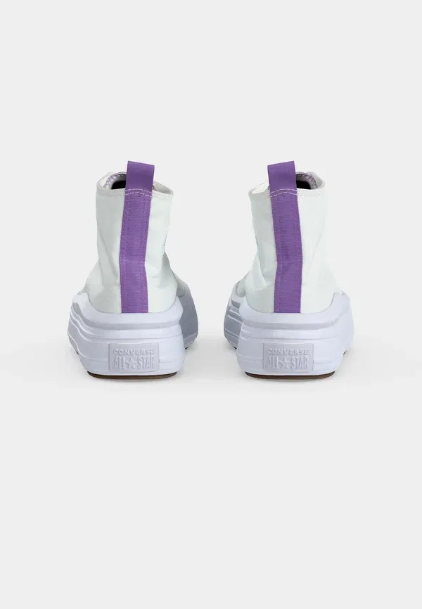 Детские кроссовки Converse, белый/фиолетовый — фото 4