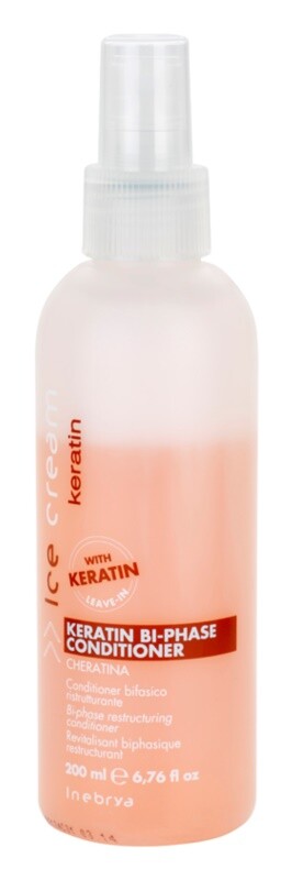 

Двухфазный несмываемый кондиционер с кератином Inebrya Keratin