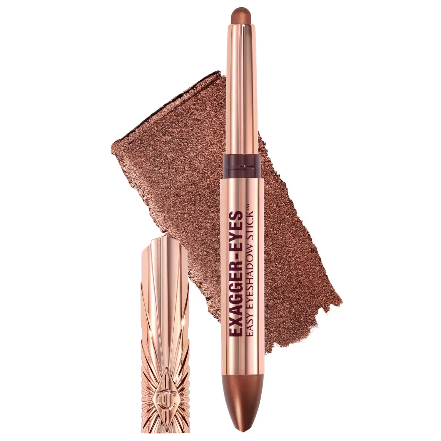 Тени для век водостойкие 1.6 г с кремовой текстурой Charlotte Tilbury, Bronzed Garnet