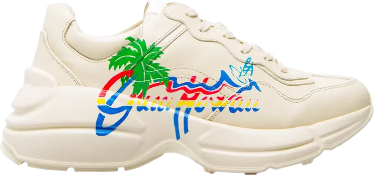 

Кроссовки Gucci Rhyton Hawaii, белый