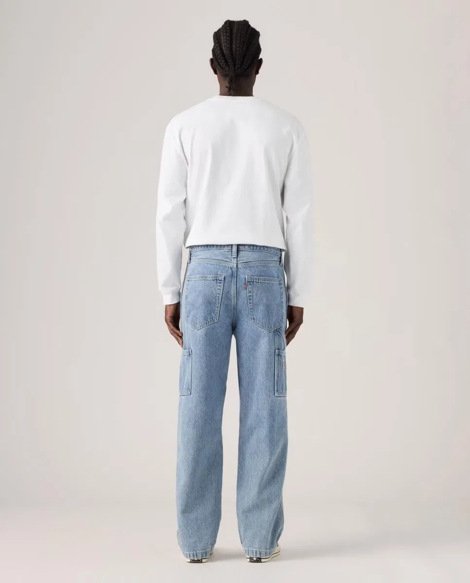 Мужское свободные джинсы, Vaquero 568 Loose Straight Carpenter, Levi's, голубой — фото 3