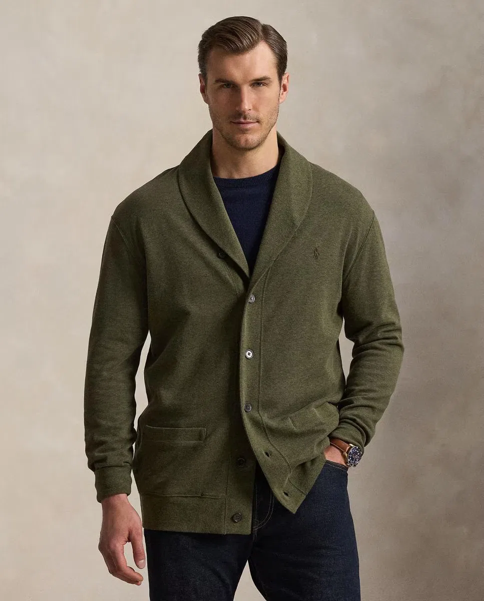 Свитер с вышивкой, Cárdigan Caballo Tallas Grandes, Polo Ralph Lauren, Musgo