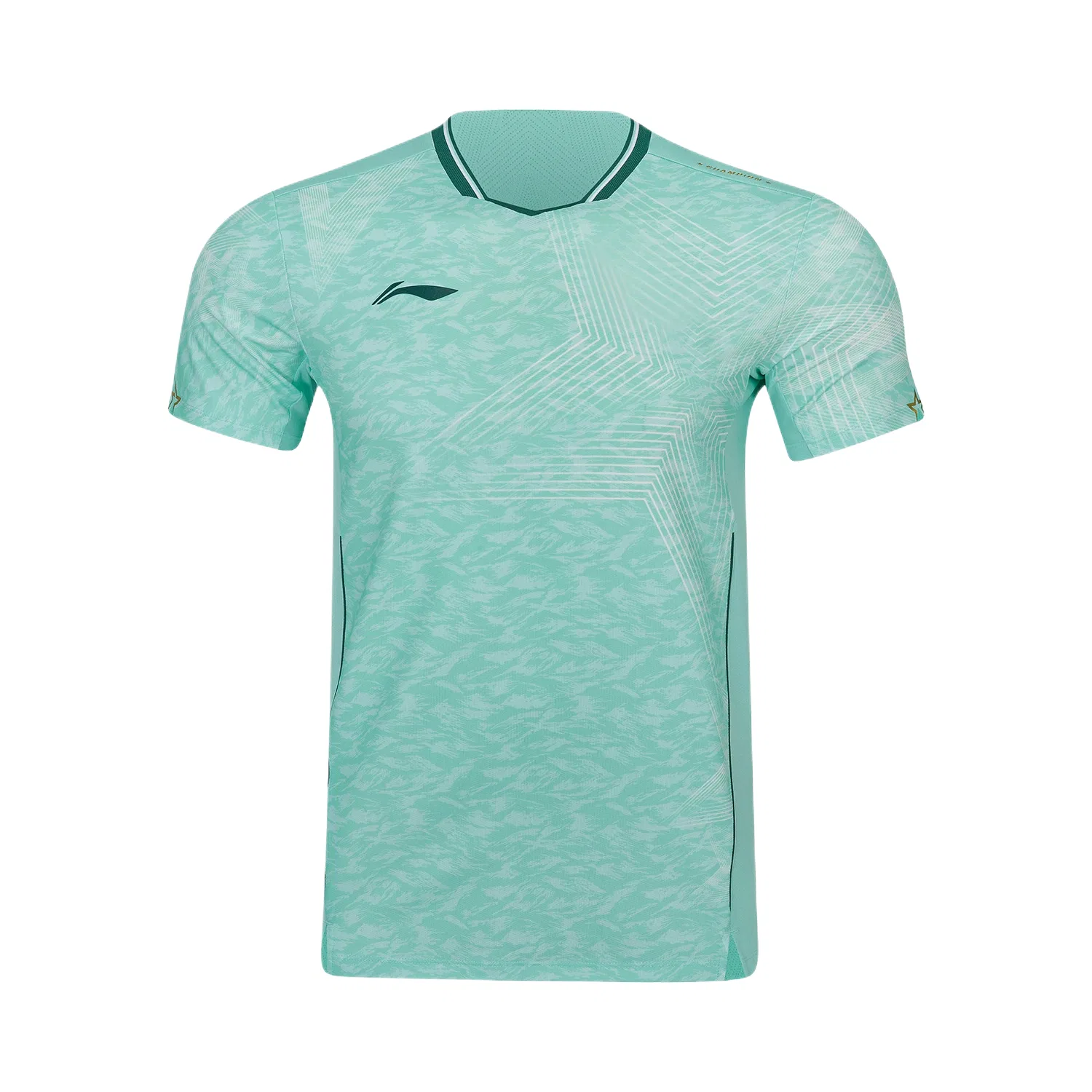 Детская футболка с коротким рукавом Celadon Turquoise Li-Ning