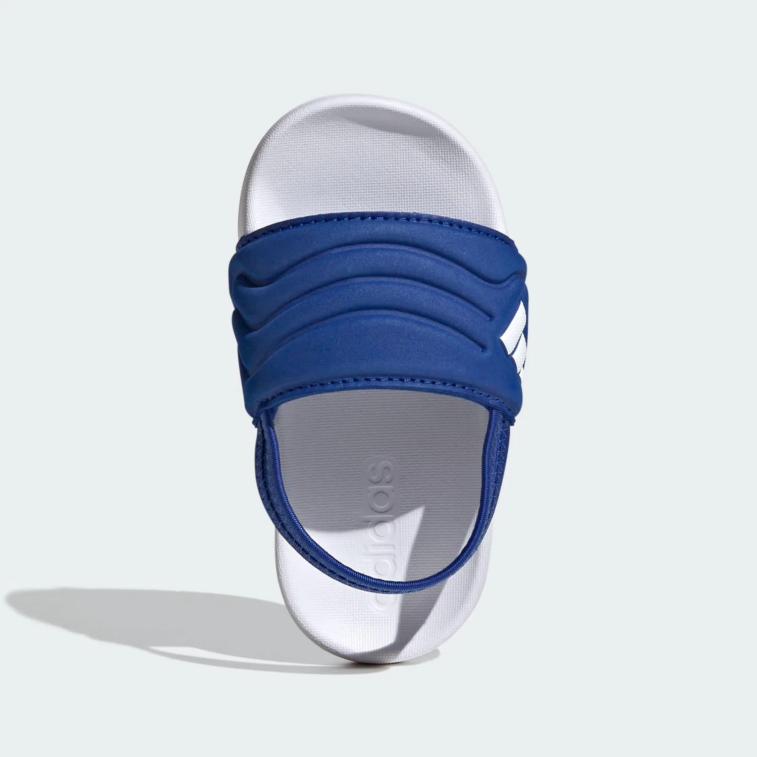 Детские шлепанцы с ремешком ADILETTE ESTRAP 2.0 Adidas, Konigsblau Weiß — фото 2