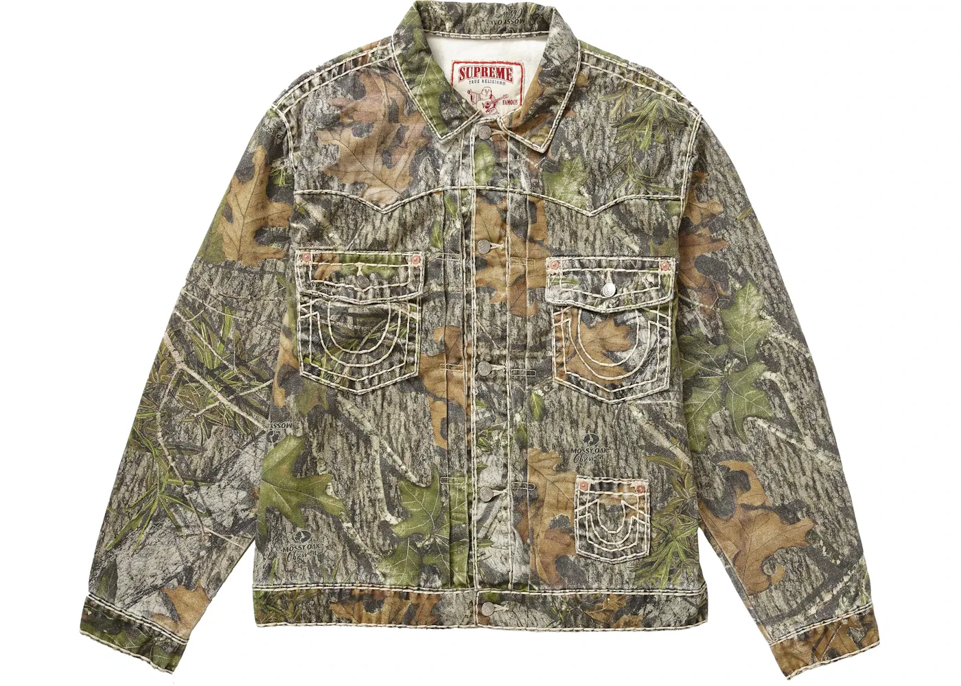 Мужская куртка-джинсовка Camo Supreme, Mossy Oak Camo