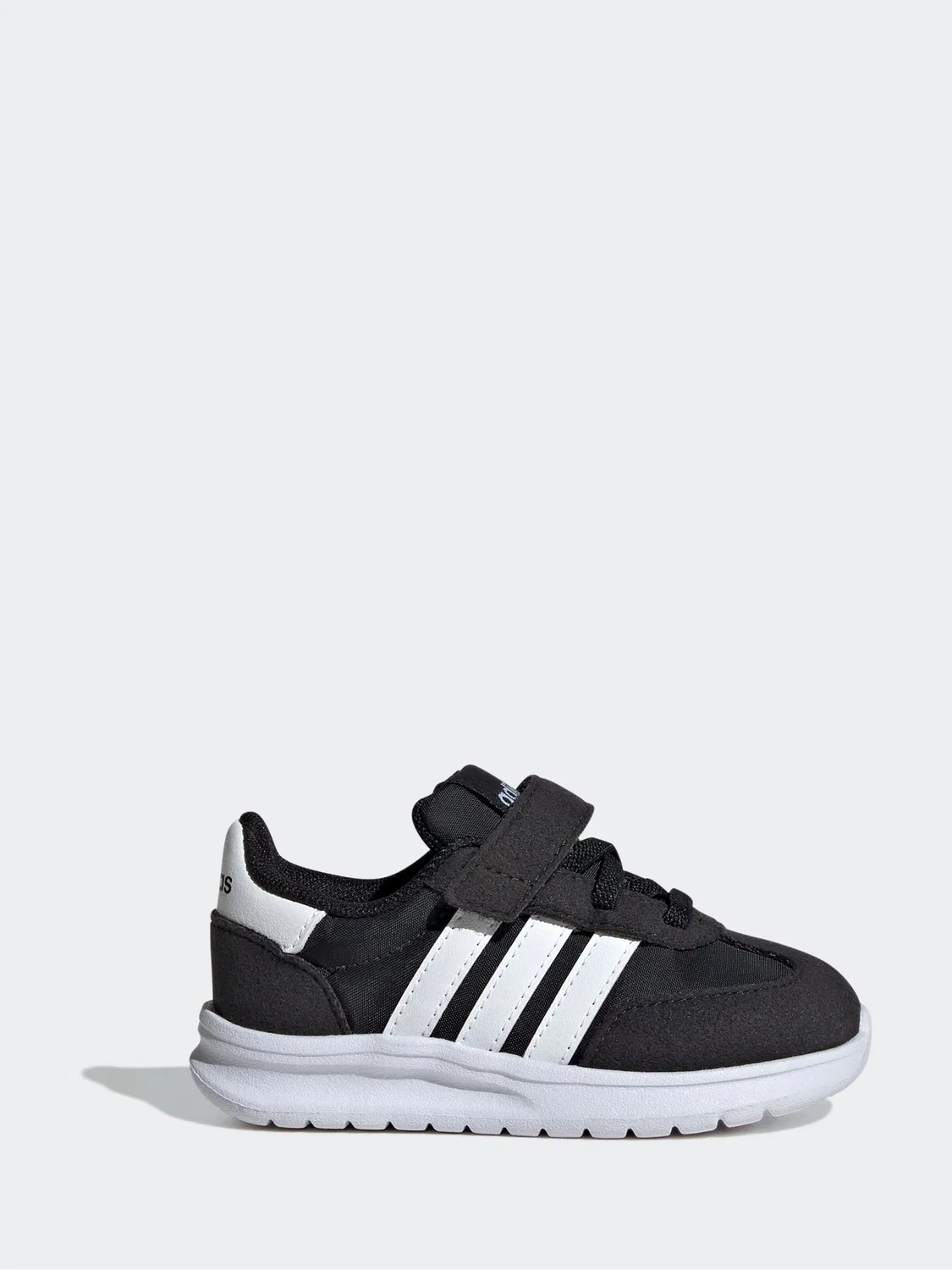 Кроссовки для малышей Run 70s 2.0 adidas, черно-белые