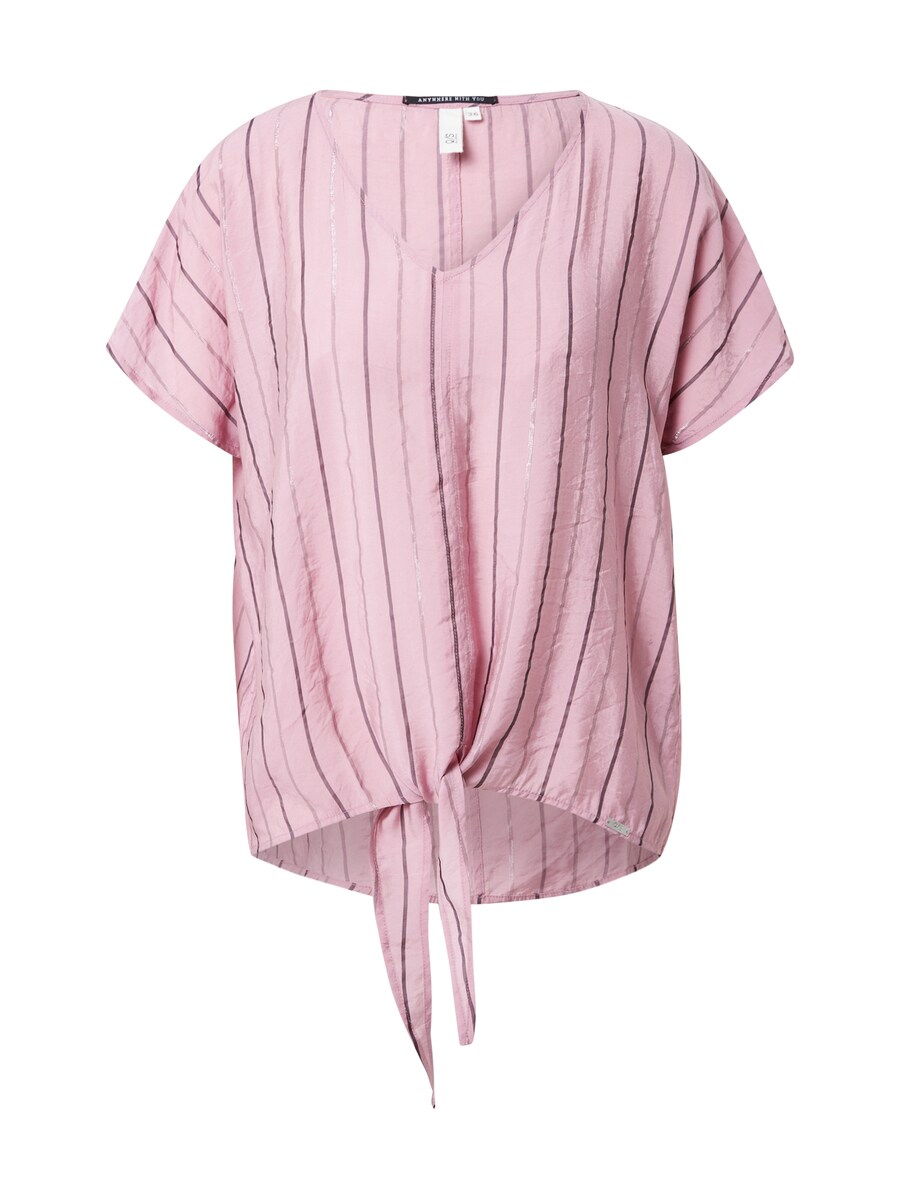

Блузка с коротким рукавом QS Blouse, темно-розовый