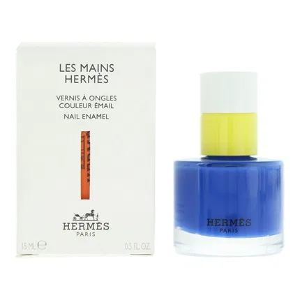 Лак для ногтей Hermès Paris 15 мл Herms Paris Nail Enamel 62 Bleu Electrique, Bleu Electrique