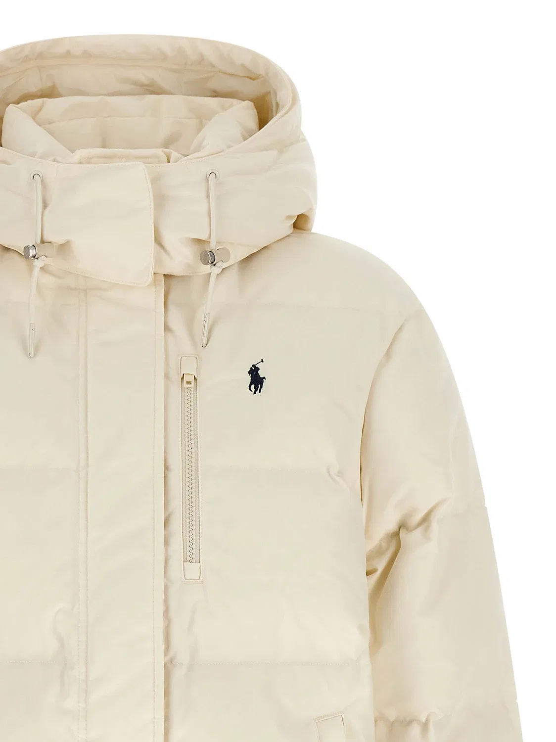 Пуховик Carly POLO RALPH LAUREN, белый — фото 4
