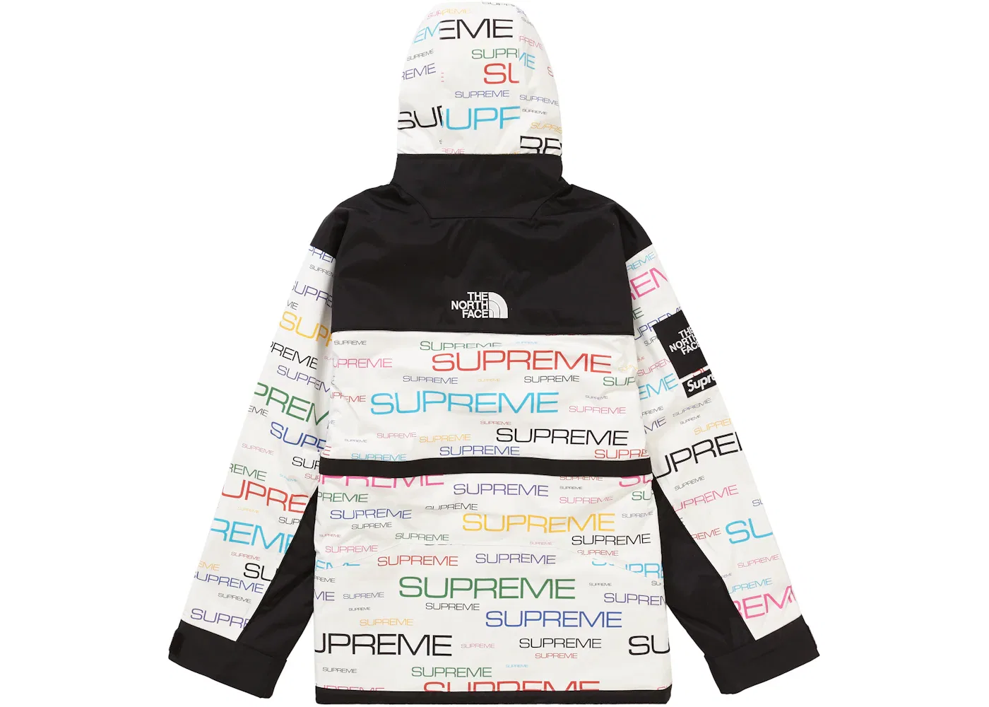 Мужская куртка Apogee с принтом Supreme, The North Face, White — фото 3