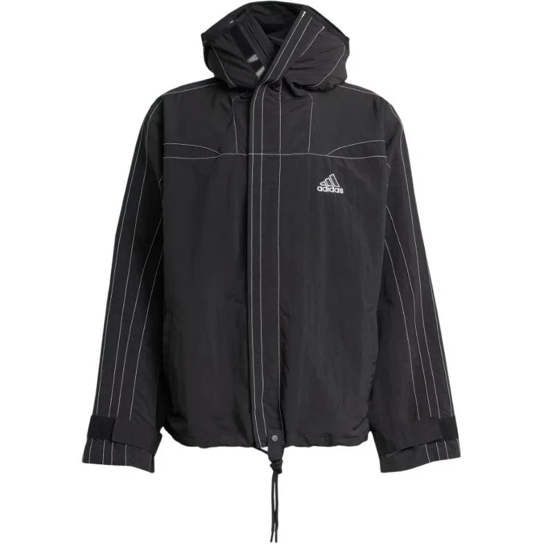 Мужская куртка с капюшоном Black Adidas, Black