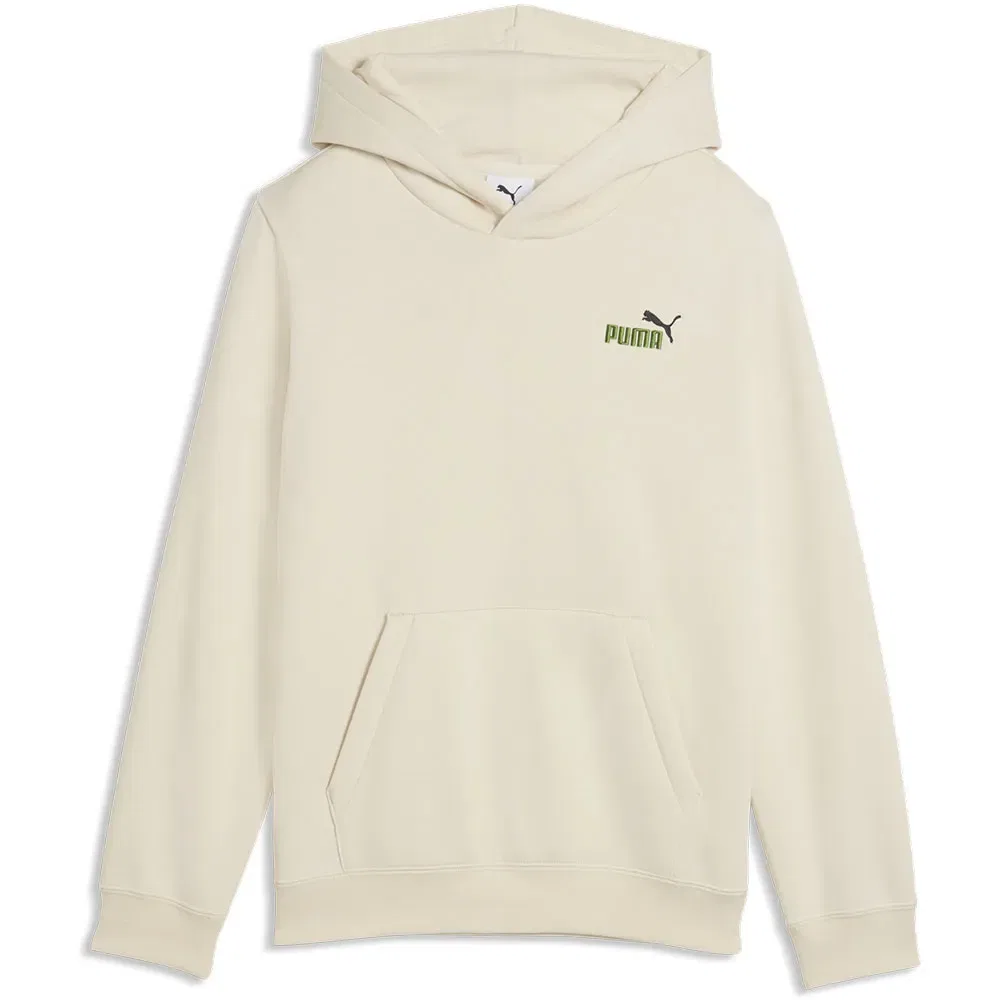 Детский свитшот для мальчиков с капюшоном Puma Essential 2 Color Small N?1 Logo, Beige