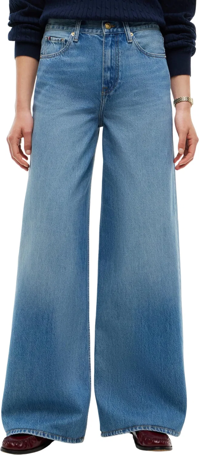 Женские джинсы с широкими штанинами DNM New Doreen 70's Wide Leg HW Tommy Hilfiger, Mid-new Doreen Denim