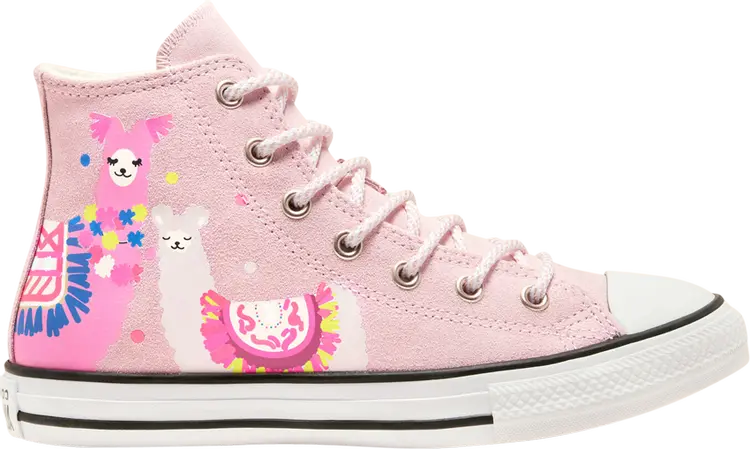 

Кроссовки Converse Chuck Taylor All Star High GS Playful Llama, розовый