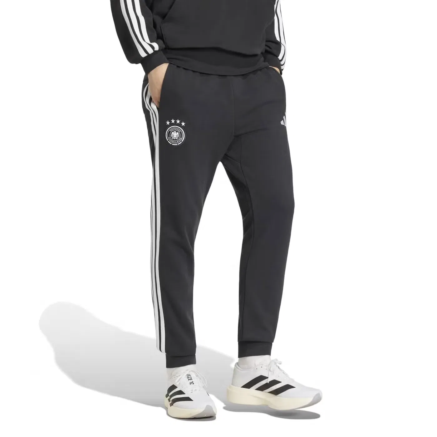 Штаны с логотипом Germany DNA Adidas, черный — фото 3