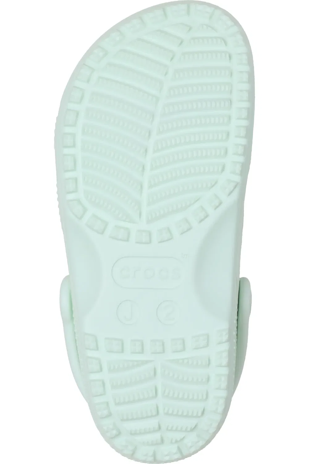 Детские сабо с перфорацией в виде сердечек Classic Clog Crocs, Retro Ice — фото 4