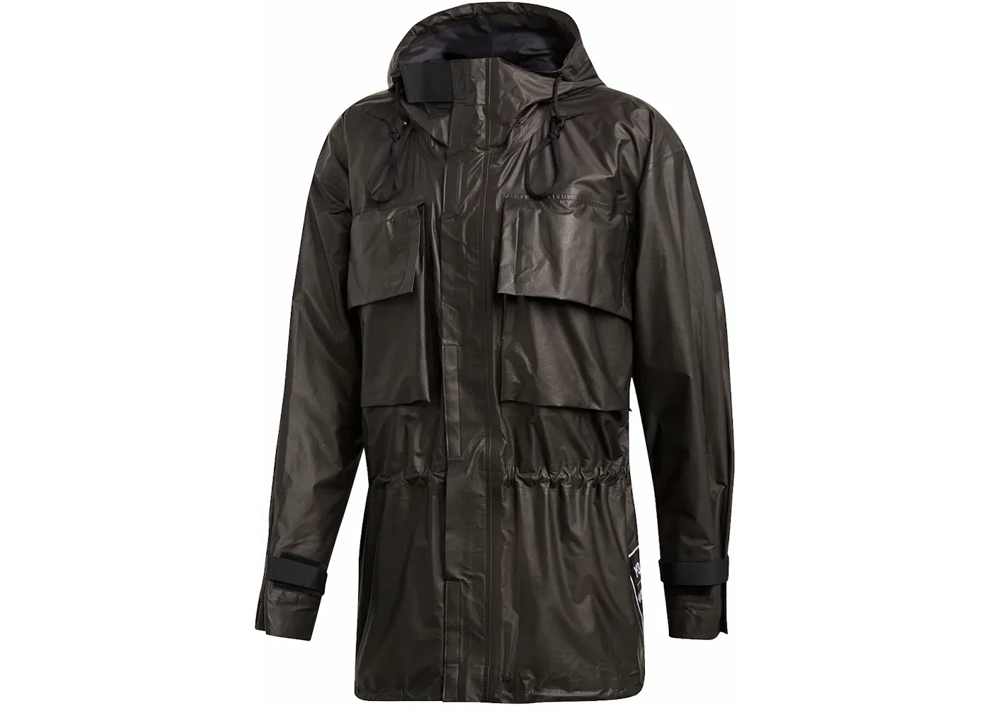 Мужская куртка с капюшоном Y-3 Gore Tex Hooded Utility Jacket Adidas, Gray/Ash