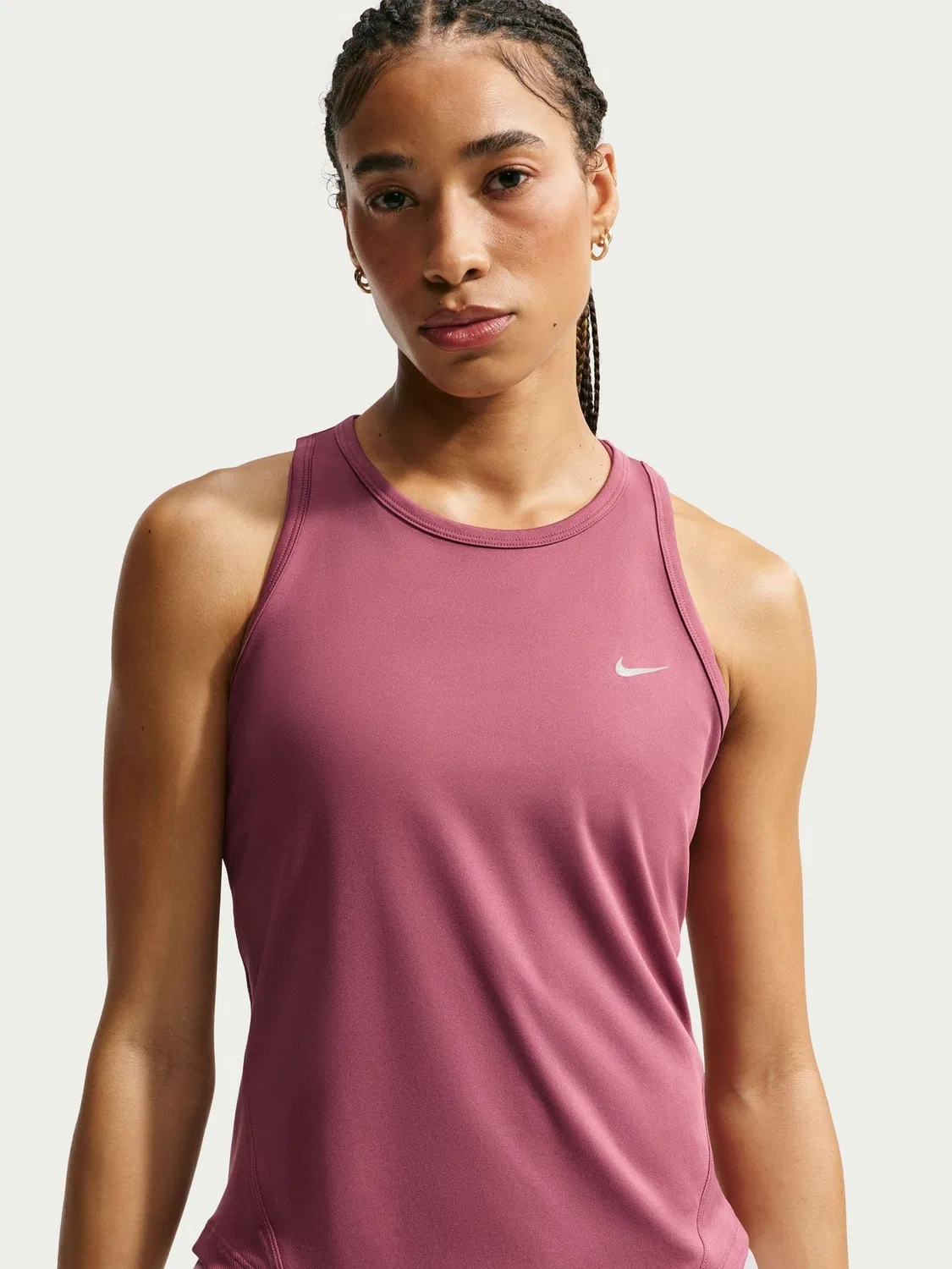 Беговой жилет Nike Pink Smoke Tempo Dri-FIT
