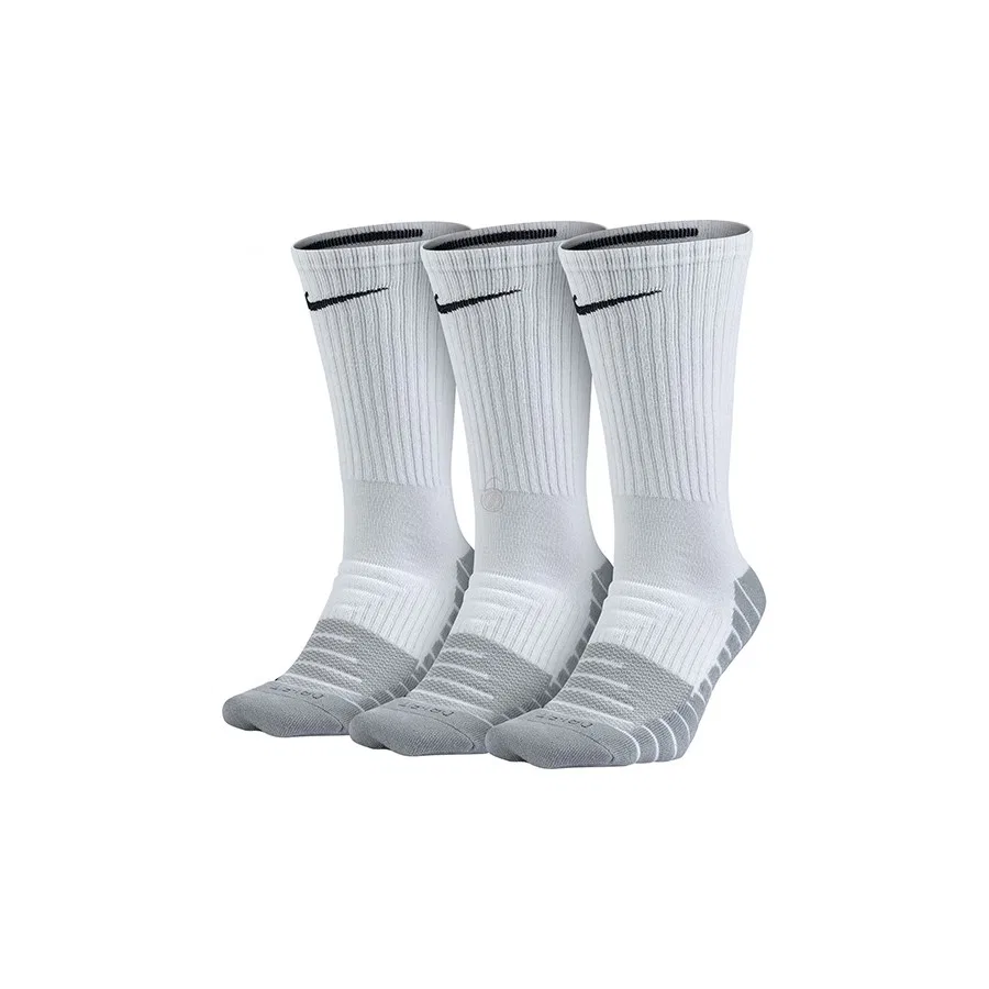 Комплект из 3 пар спортивных носков Nike Dri-FIT с низким вырезом, Белый
