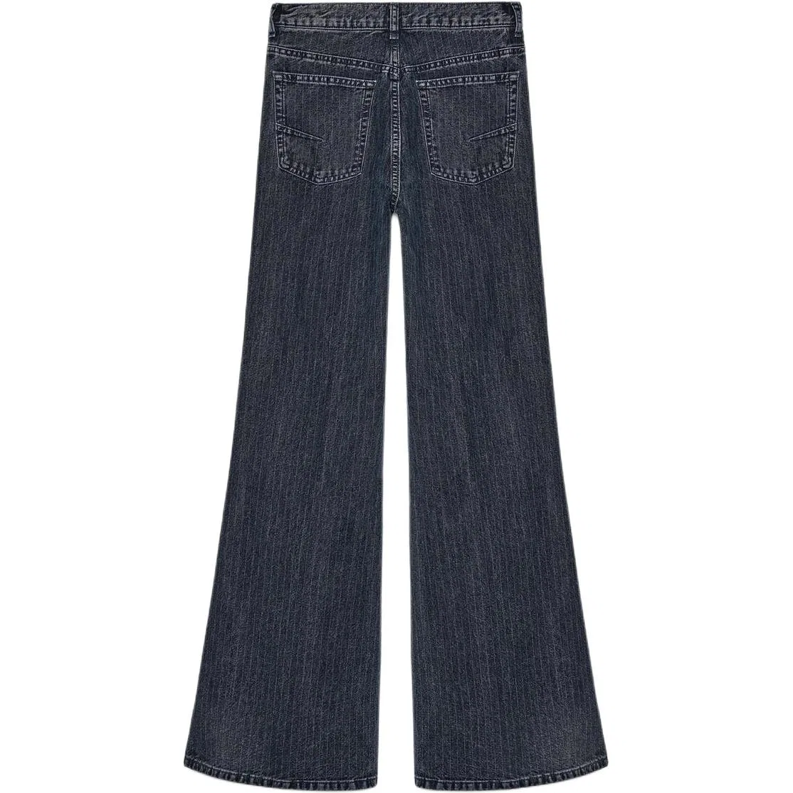 Женские джинсы клеш ZW Jeans ZARA, Sea Blue — фото 3