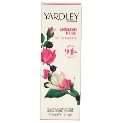 Туалетная вода цветочная Yardley English Rose Yardley London, 50 мл