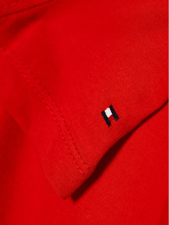 Футболка regular fit Essential Tommy Hilfiger, красный — фото 4