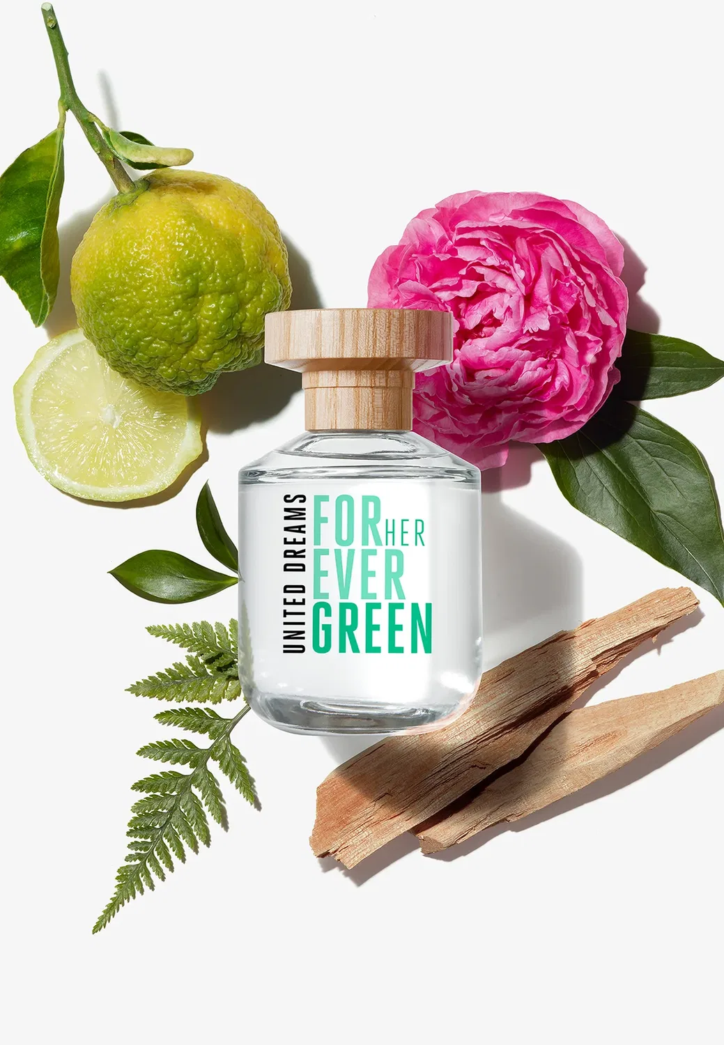 Forever green her edt - туалетная вода Benetton Perfumes, 80 мл — фото 3