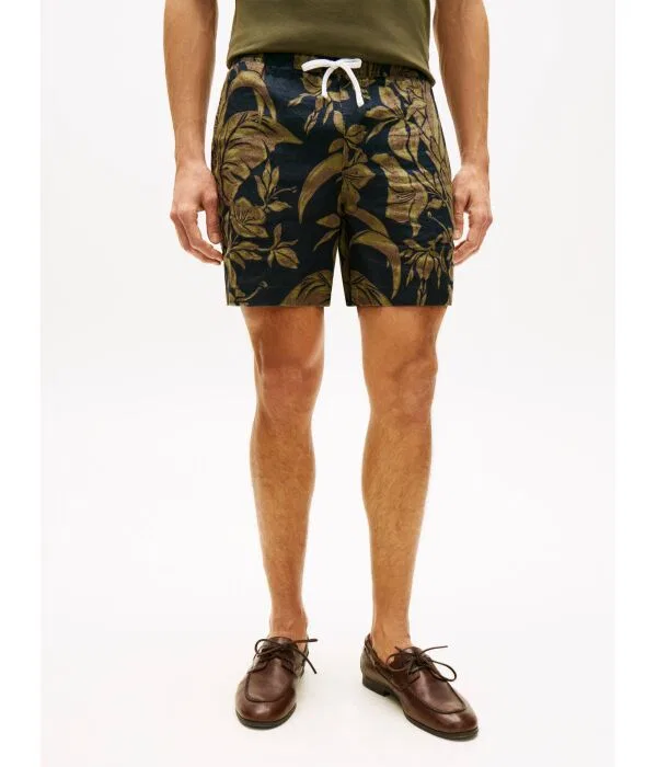 Мужские шорты из льна Dover Tommy Hilfiger, зеленый