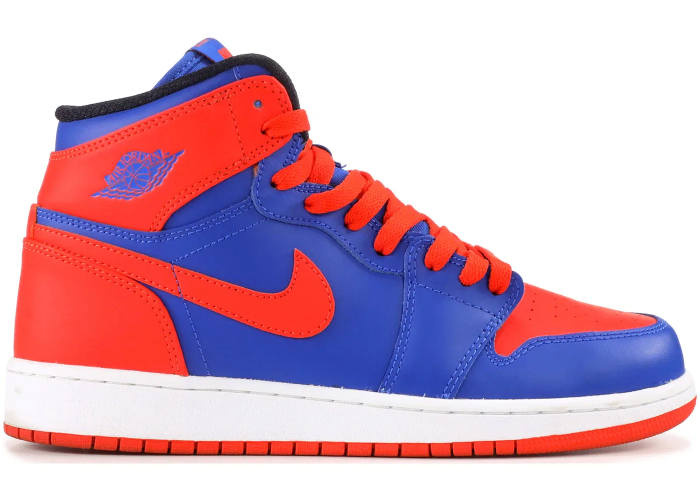 Детские кроссовки Lifestyle Jordan 1 Retro High Jordan, Game Royal/Team Orange-Game Royal-Black-White
