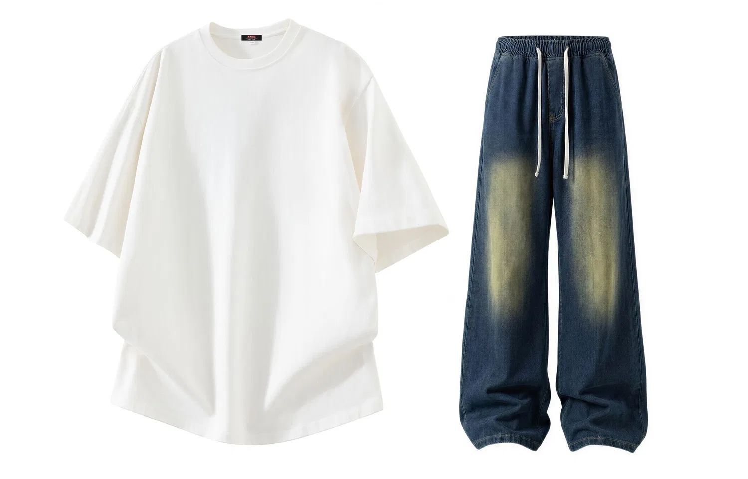 Детский спортивный комплект Casual Sportswear BALENO, White+Vintage Blue