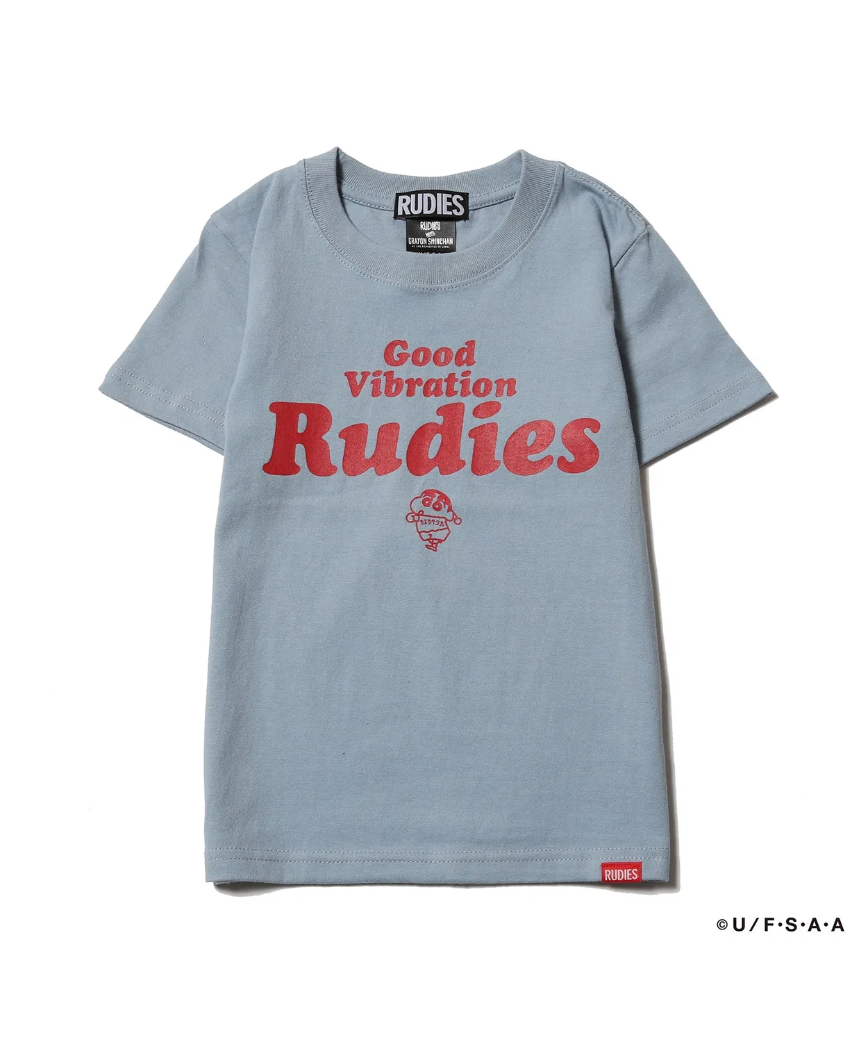 Детская футболка с принтом Mosh Tee RUDIE'S, Blue