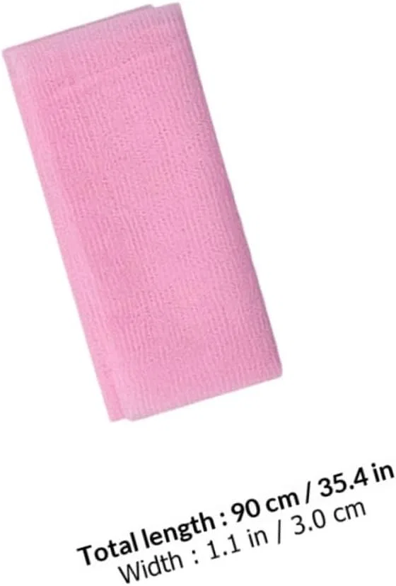 Скрабирующие полотенца для тела, CHILDWEET, набор 5 шт, 90x30 см, Nylon — фото 2