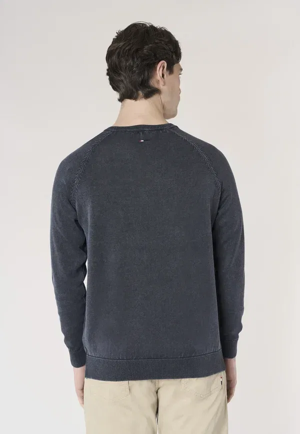 Джемпер из хлопка Jumper U.S. Polo Assn., blu, синий — фото 3
