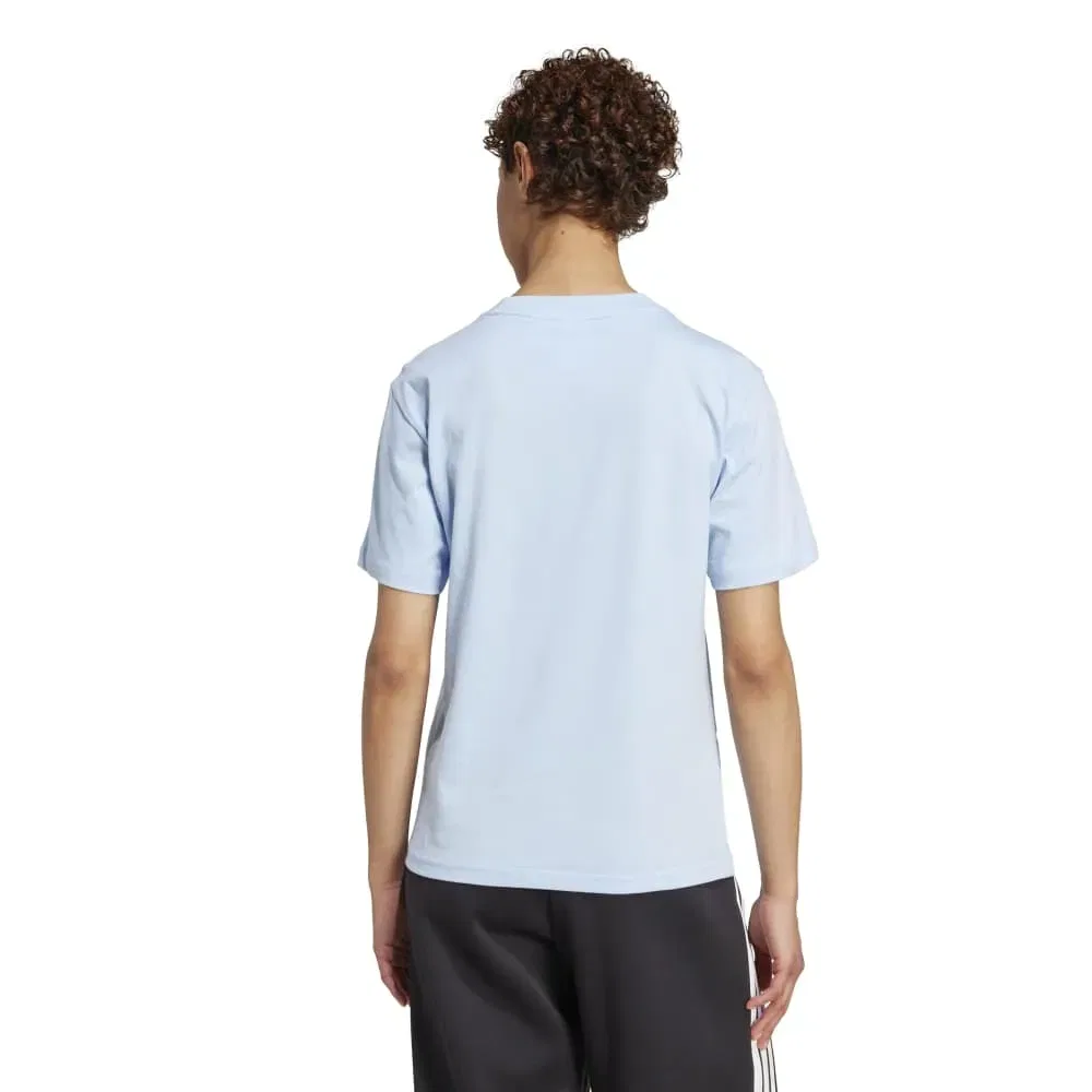 Футболка с коротким рукавом и логотипом Adidas Essentials, синий — фото 2