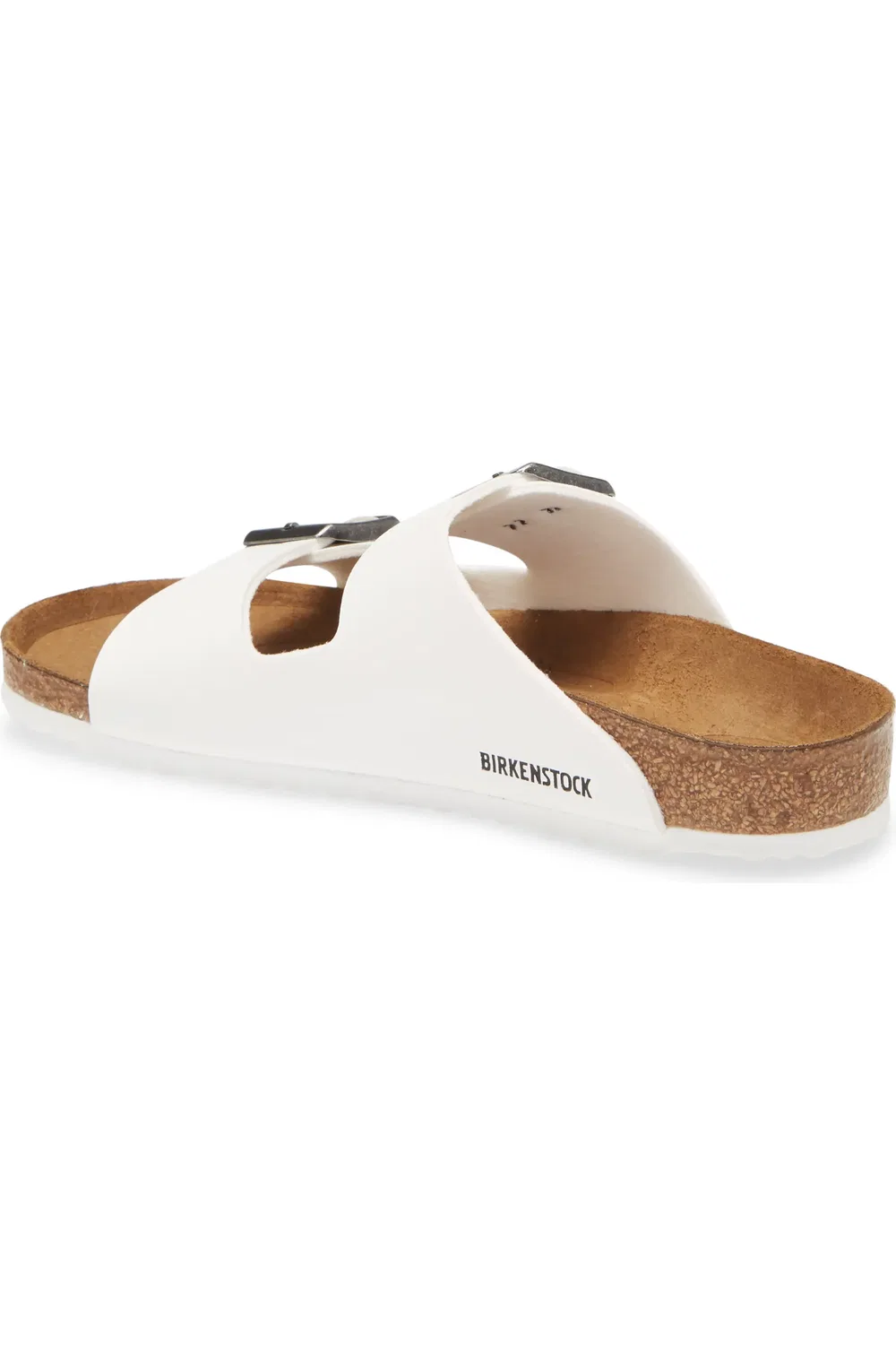 Сандалии детские с анатомической стелькой Arizona Birkenstock, белый — фото 2