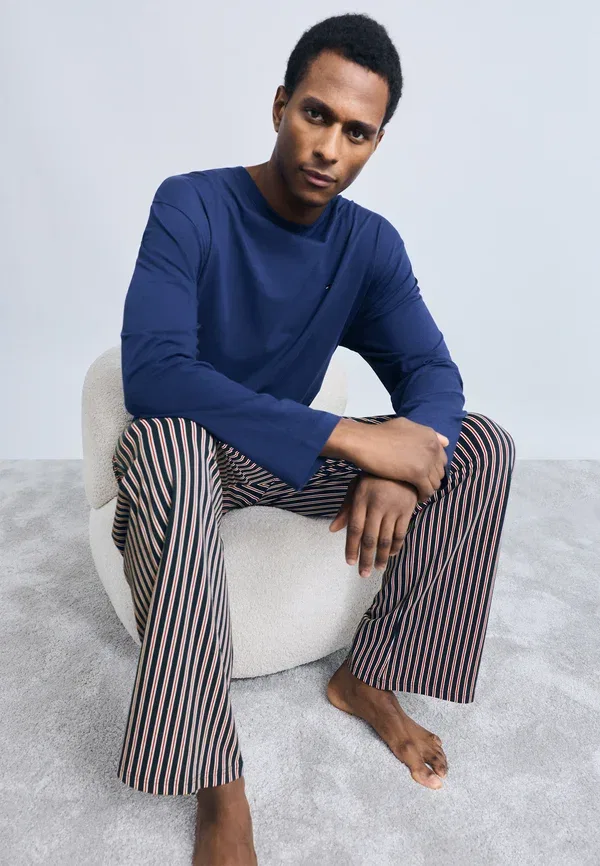 Пижамный комплект из джерси Tommy Hilfiger dark blue/red, красный/темно-синий