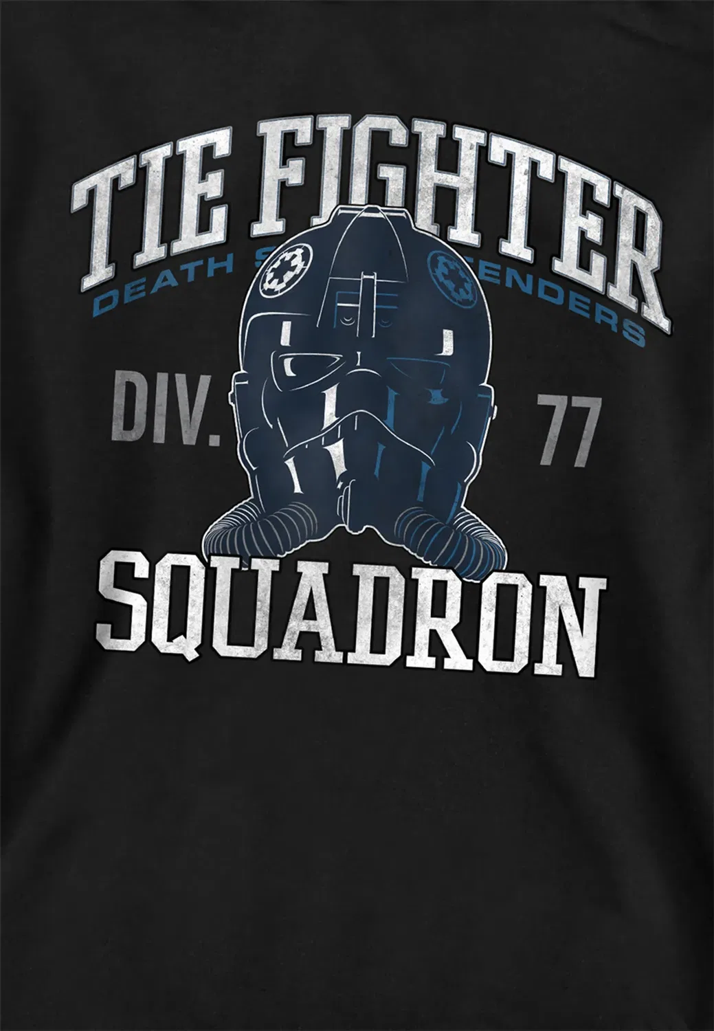 Детский худи Star Wars Tie Fighter Squadron Disney, Black — фото 2
