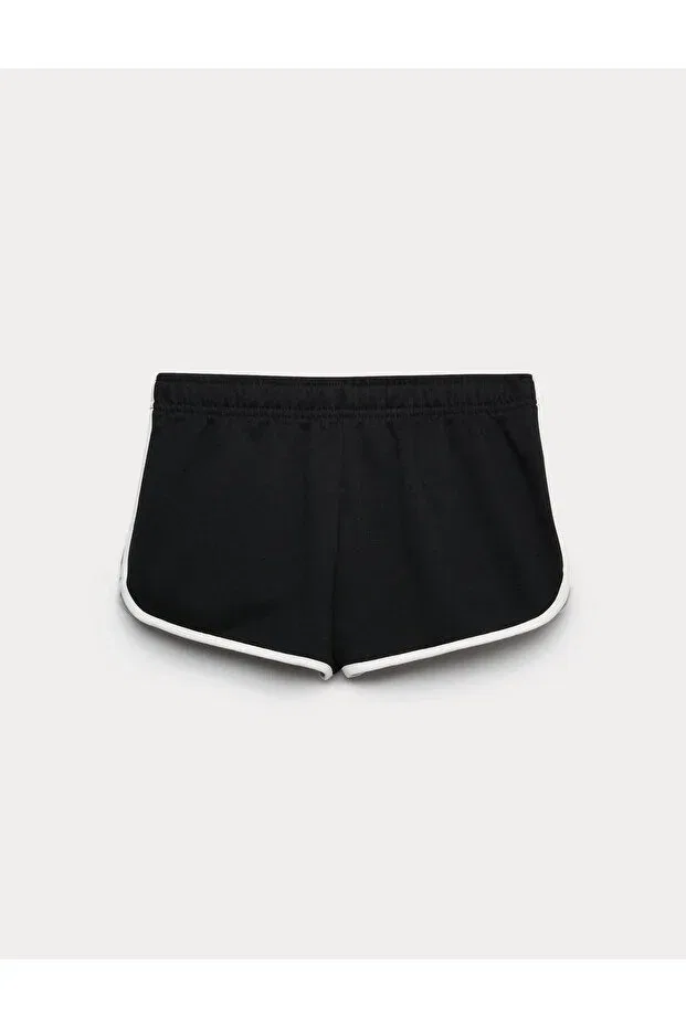 Детские шорты для девочек хлопковые Marks & Spencer, Black
