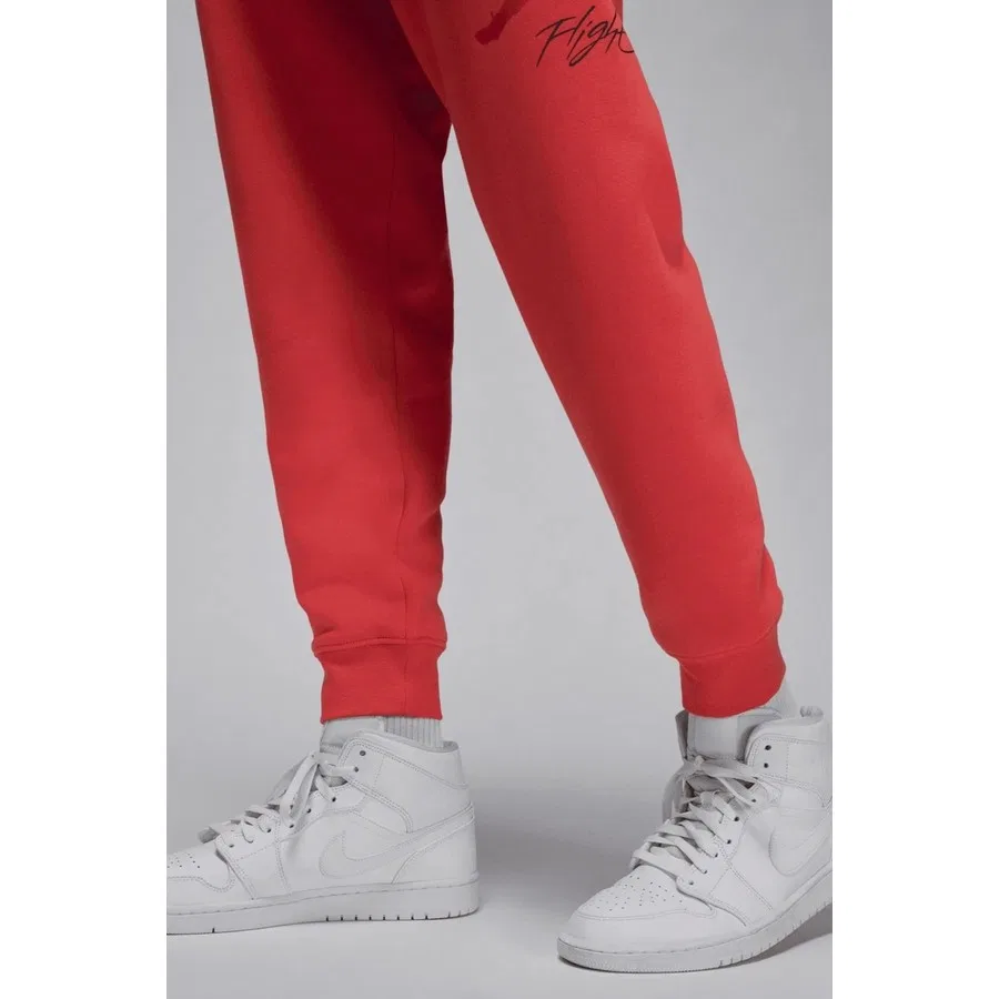 Спортивные штаны Nike Jordan Essentials Flc Baseline, Красный — фото 4