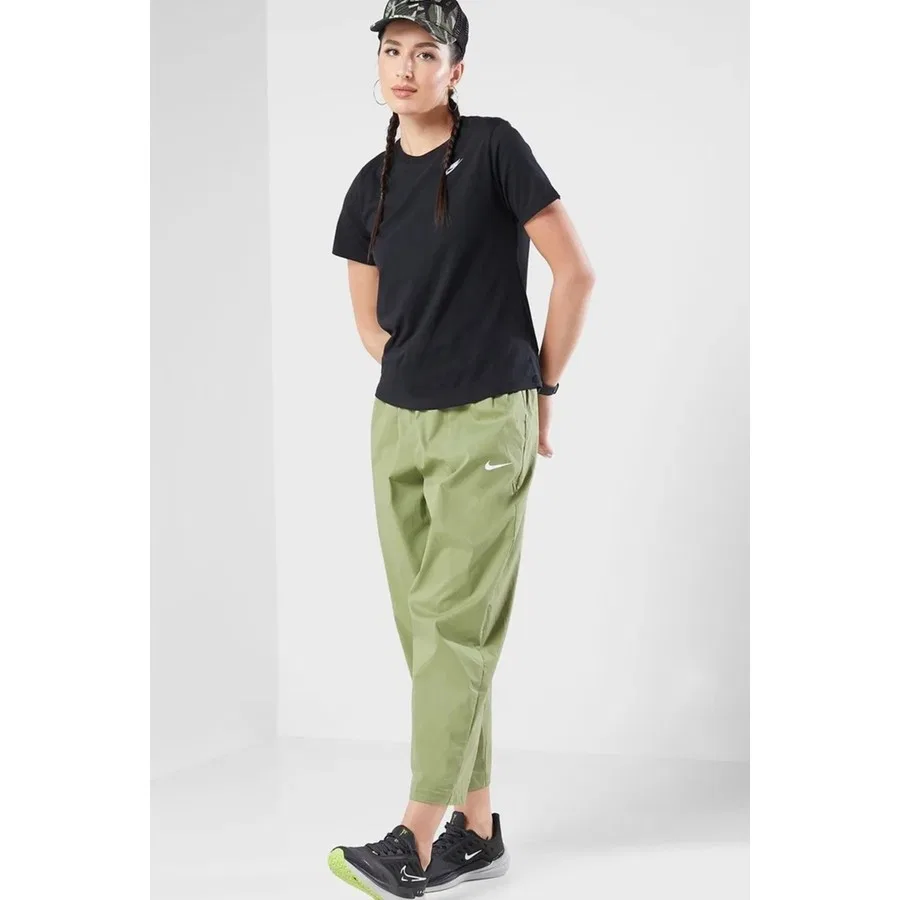 Футболка спортивная с коротким рукавом Sportswear Club Essentials Nike, Черный — фото 4