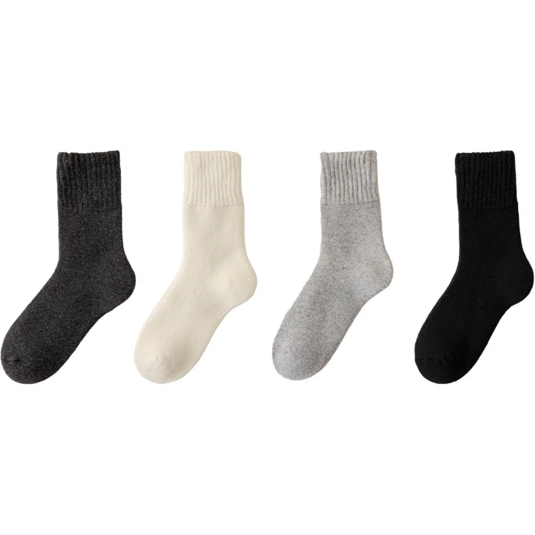 Детские носки-гольфы с принтом, комплект из 4 пар, MADALLO, Ecru/Black/Gray/Dark Gray